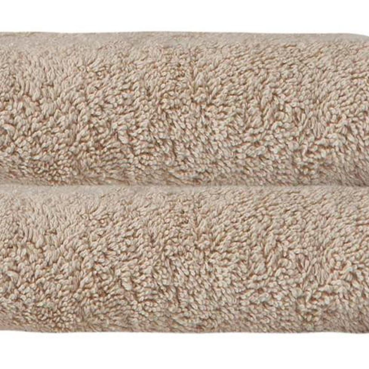 Set of Two Beige Turkish Cotton 16" X 30" Hand Towels - HomeRoots - Flyclothing LLC