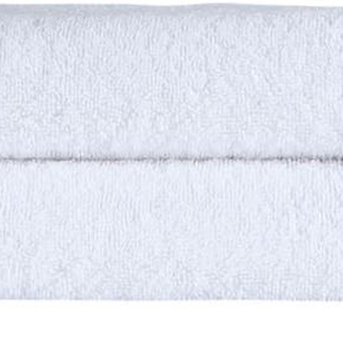 Set of Two White Turkish Cotton 27" X 54" Bath Towels - HomeRoots - Flyclothing LLC