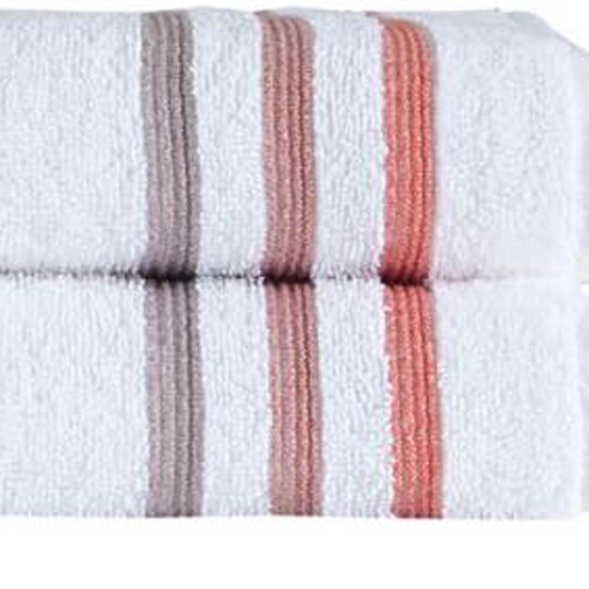 Set of Two White Turkish Cotton 27" X 54" Bath Towels - HomeRoots - Flyclothing LLC