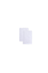 Set of Two White Turkish Cotton 16" X 30" Hand Towels - HomeRoots - Flyclothing LLC