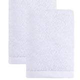 Set of Two White Turkish Cotton 16" X 30" Hand Towels - HomeRoots - Flyclothing LLC