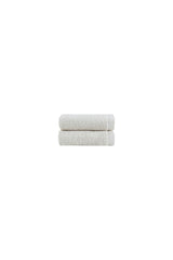 Set of Two Beige Turkish Cotton 16" X 30" Hand Towels - HomeRoots - Flyclothing LLC