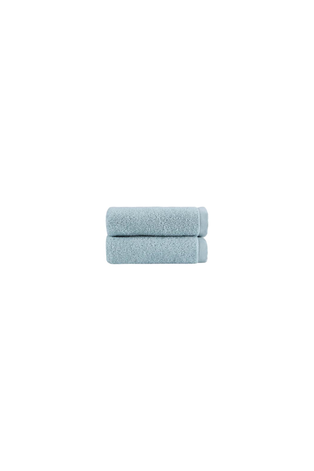Set of Two Green Turkish Cotton 16" X 30" Hand Towels - HomeRoots - Flyclothing LLC