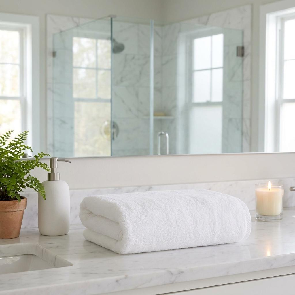 Set of Two White Turkish Cotton 40" X 70" Bath Sheet - HomeRoots - Flyclothing LLC