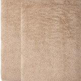 Set of Two Beige Turkish Cotton 40" X 70" Bath Sheet - HomeRoots - Flyclothing LLC