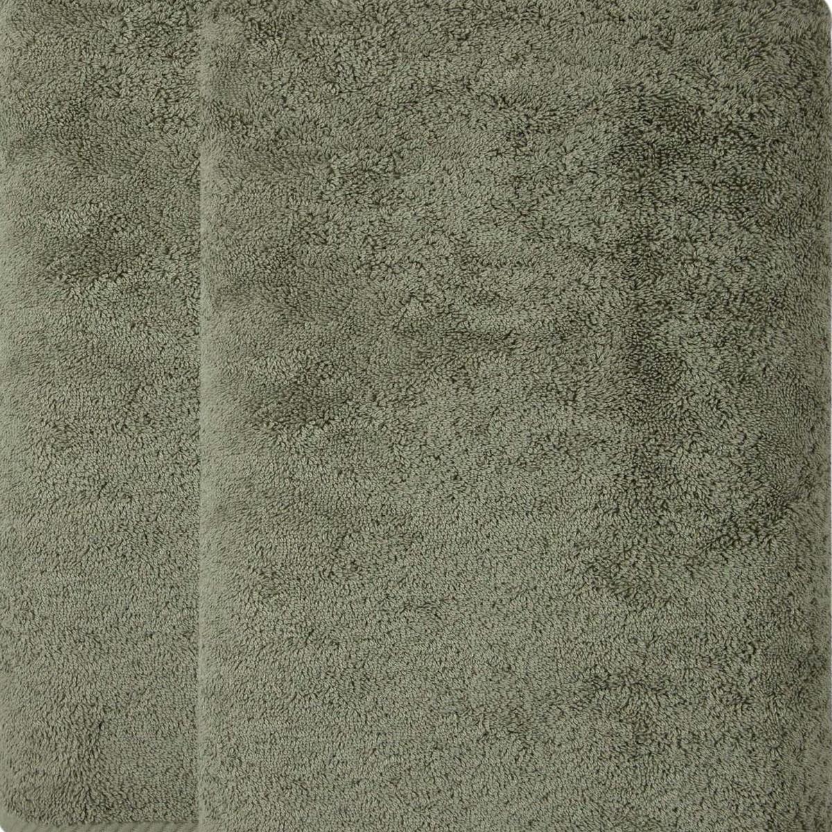 Set of Two Green Turkish Cotton 40" X 70" Bath Sheet - HomeRoots - Flyclothing LLC
