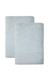 Set of Two Aqua Turkish Cotton 40" X 70" Bath Sheet - HomeRoots - Flyclothing LLC