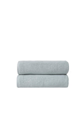 Set of Two Aqua Turkish Cotton 27" X 54" Bath Towels - HomeRoots - Flyclothing LLC