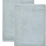 Set of Two Aqua Turkish Cotton 27" X 54" Bath Towels - HomeRoots - Flyclothing LLC