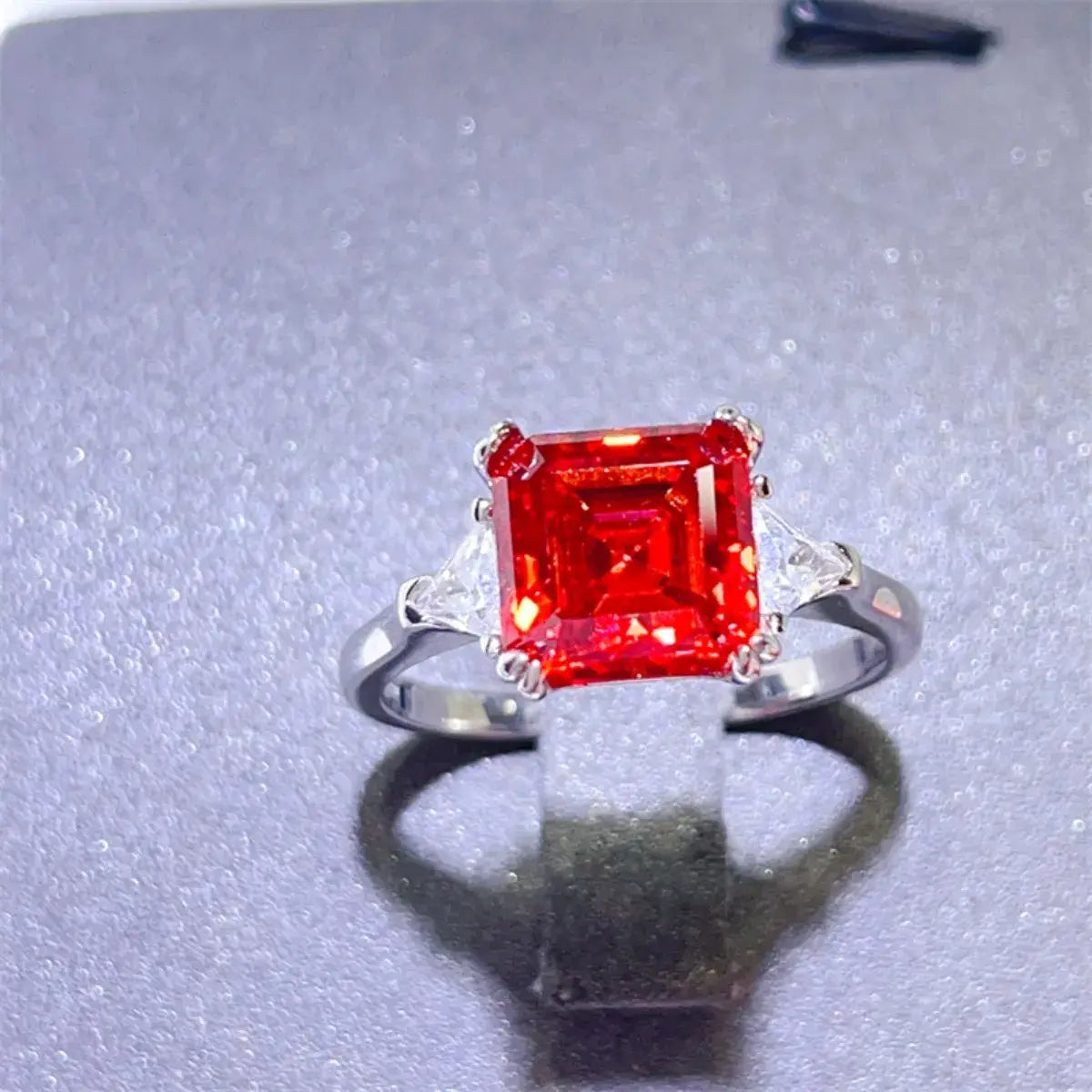 3 Carat Moissanite 925 Sterling Silver Ring - Trendsi - Flyclothing LLC