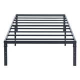 Black Steel Full Bed Frame - HomeRoots - Flyclothing LLC