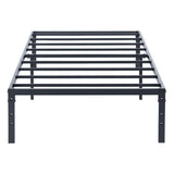Black Steel Full Bed Frame - HomeRoots - Flyclothing LLC
