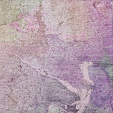 9' X 12' Purple And Green Abstract Shag Washable Area Rug With UV Protection - HomeRoots - Flyclothing LLC
