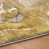 8' X 10' Taupe And Gray Abstract Shag Washable Area Rug With UV Protection - HomeRoots - Flyclothing LLC