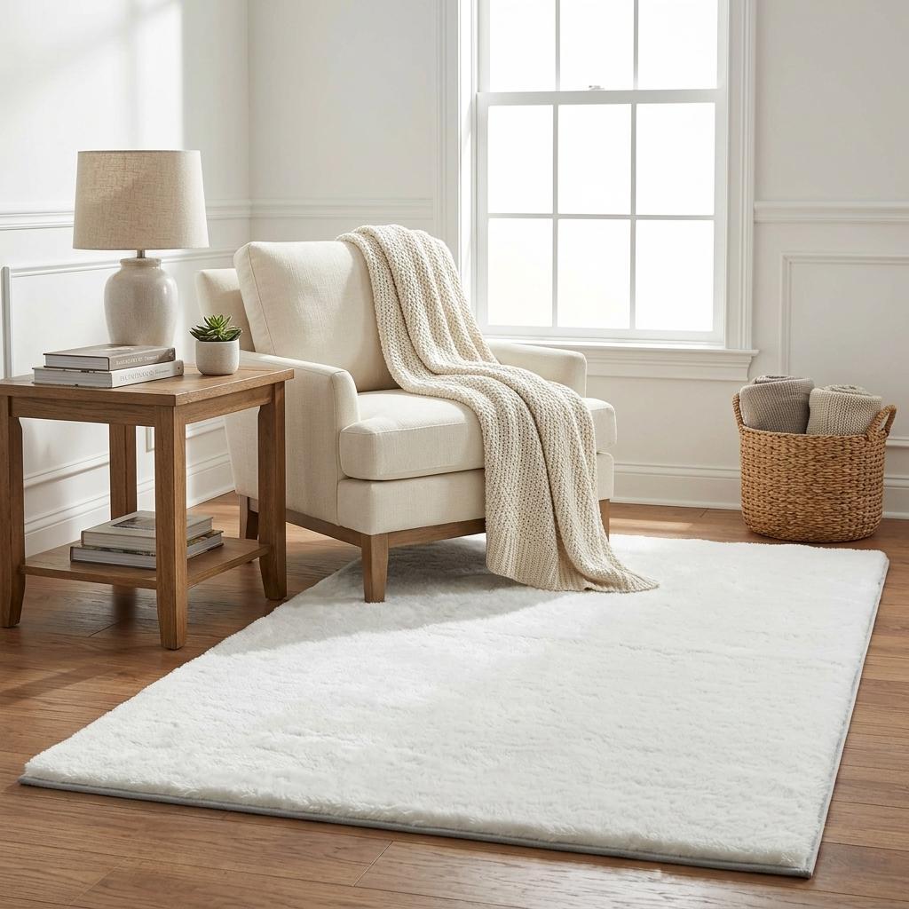 5' X 8' Blue And Teal Abstract Shag Washable Area Rug With UV Protection - HomeRoots - Flyclothing LLC