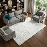 10' X 14' Blush And Taupe Abstract Shag Washable Area Rug With UV Protection - HomeRoots - Flyclothing LLC