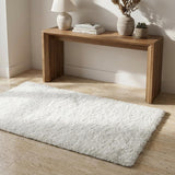 3' X 5' Beige And Gray Abstract Shag Washable Area Rug With UV Protection - HomeRoots - Flyclothing LLC