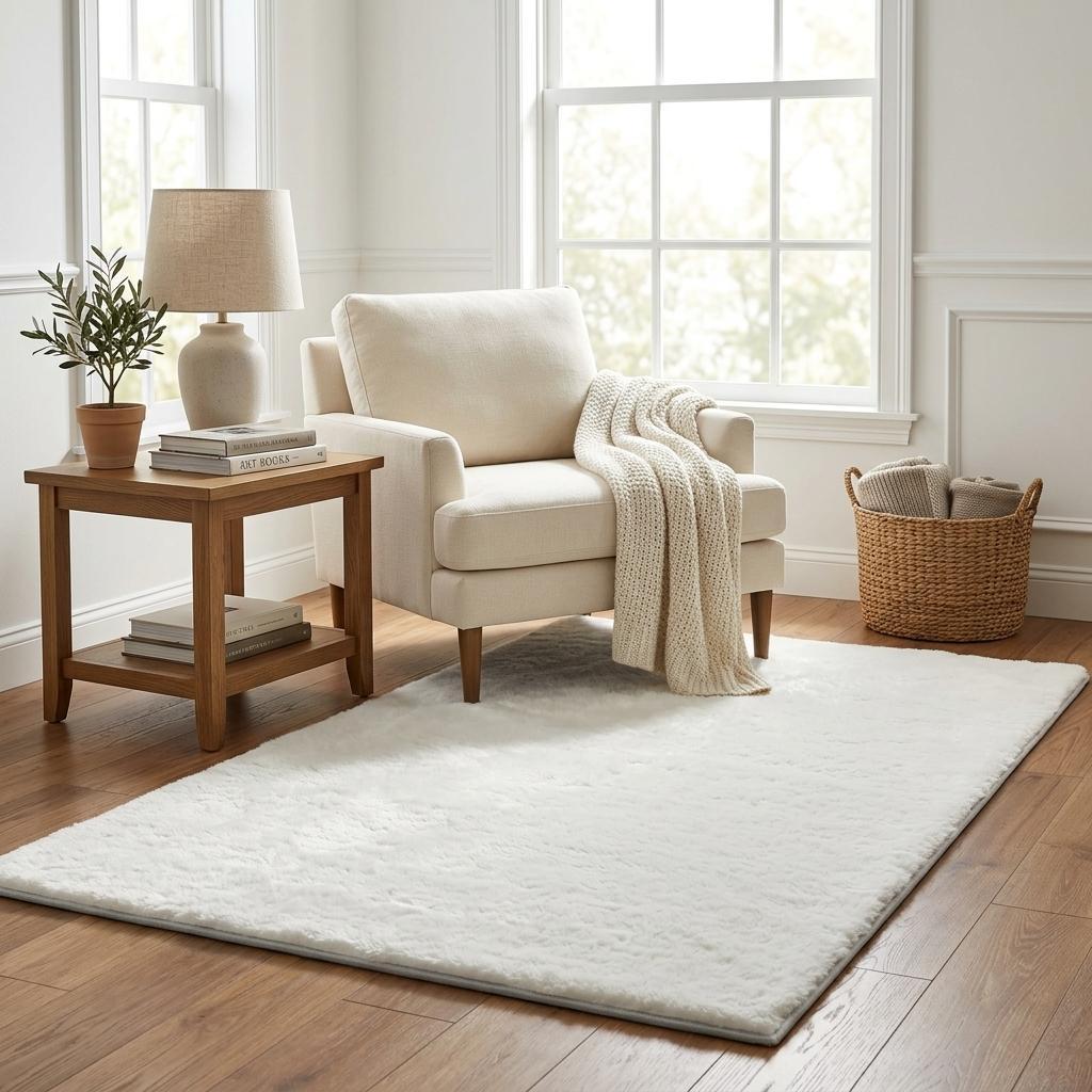 5' X 8' Beige And Gray Abstract Shag Washable Area Rug With UV Protection - HomeRoots - Flyclothing LLC