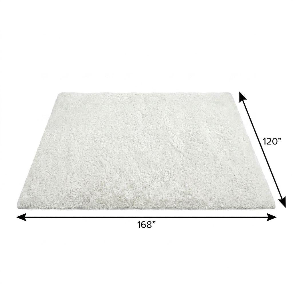 10' X 14' Beige And Gray Abstract Shag Washable Area Rug With UV Protection - HomeRoots - Flyclothing LLC