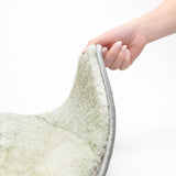 10' X 14' Green And Ivory Abstract Shag Washable Area Rug With UV Protection - HomeRoots - Flyclothing LLC