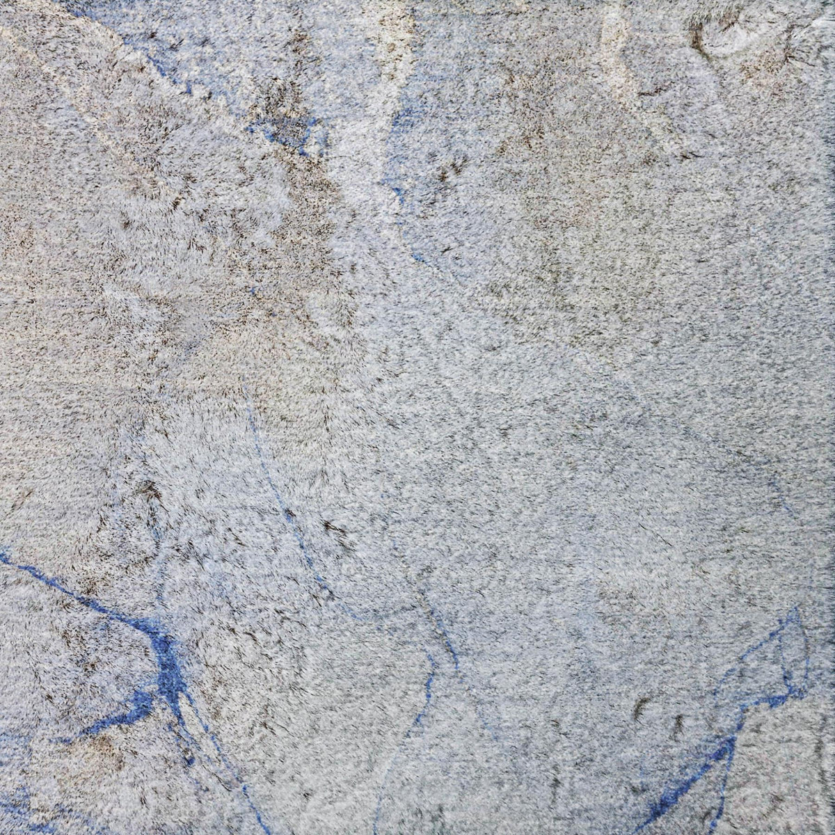 8' X 10' Blue And Denim Blue Abstract Shag Washable Area Rug With UV Protection - HomeRoots - Flyclothing LLC