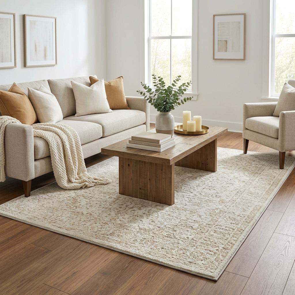 5' X 8' Orange And Peach Abstract Shag Washable Area Rug With UV Protection - HomeRoots - Flyclothing LLC