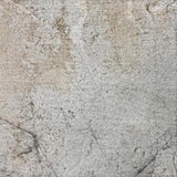 8' Gray And Charcoal Abstract Shag Washable Round Rug With UV Protection - HomeRoots - Flyclothing LLC