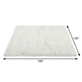 10' X 14' Beige And Taupe Abstract Shag Washable Area Rug With UV Protection - HomeRoots - Flyclothing LLC