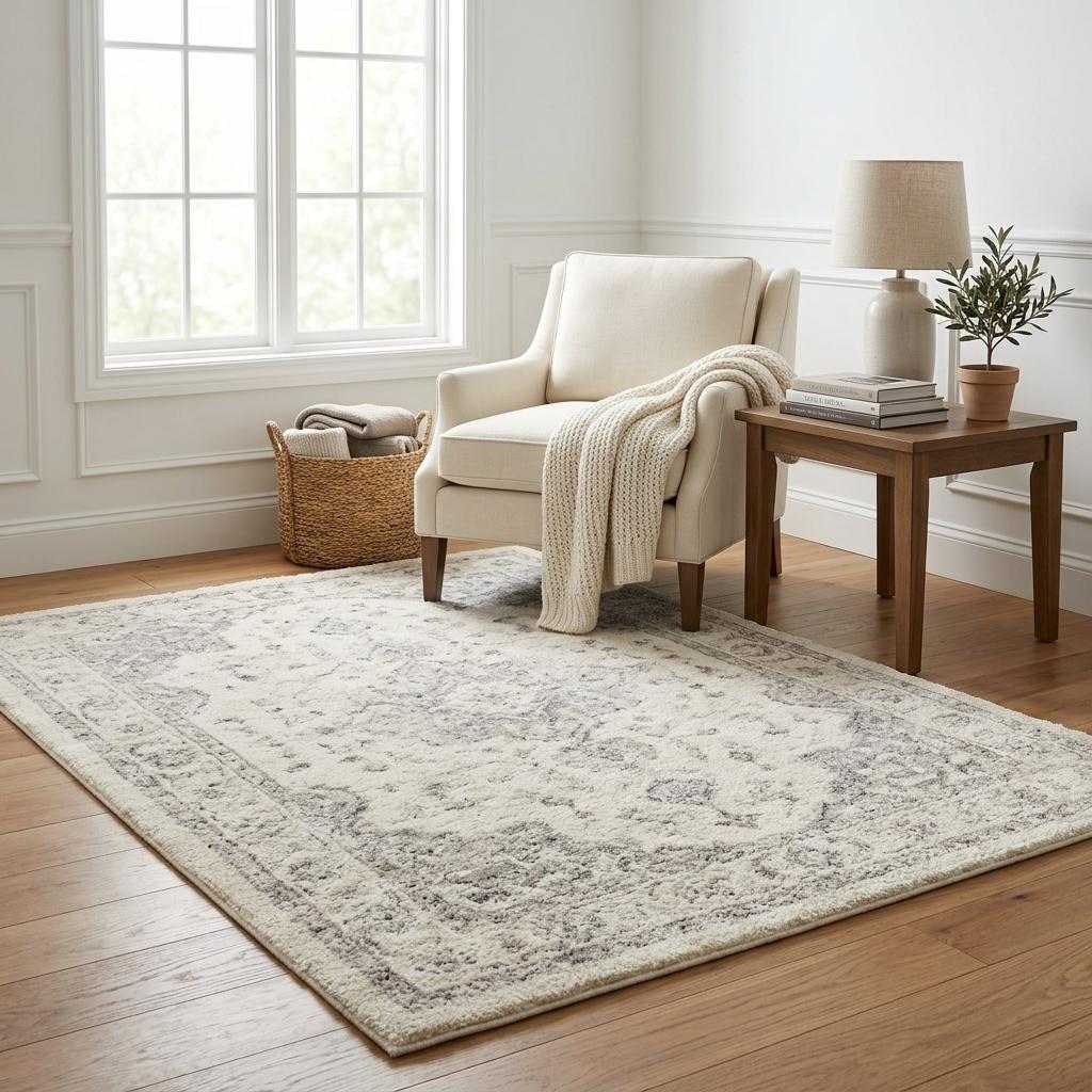 5' X 8' Blue And Denim Blue Abstract Shag Washable Area Rug With UV Protection - HomeRoots - Flyclothing LLC
