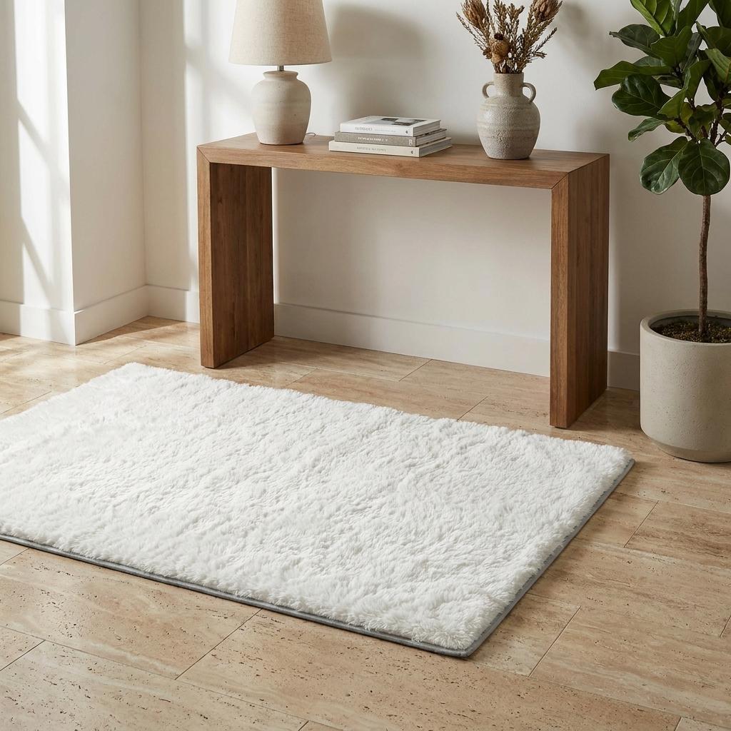 3' X 5' Green And Gray Abstract Shag Washable Area Rug With UV Protection - HomeRoots - Flyclothing LLC