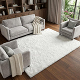 10' X 14' Purple And Lilac Abstract Shag Washable Area Rug With UV Protection - HomeRoots - Flyclothing LLC