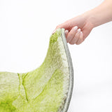 9' X 12' Green And Lime Green Abstract Shag Washable Area Rug With UV Protection - HomeRoots - Flyclothing LLC