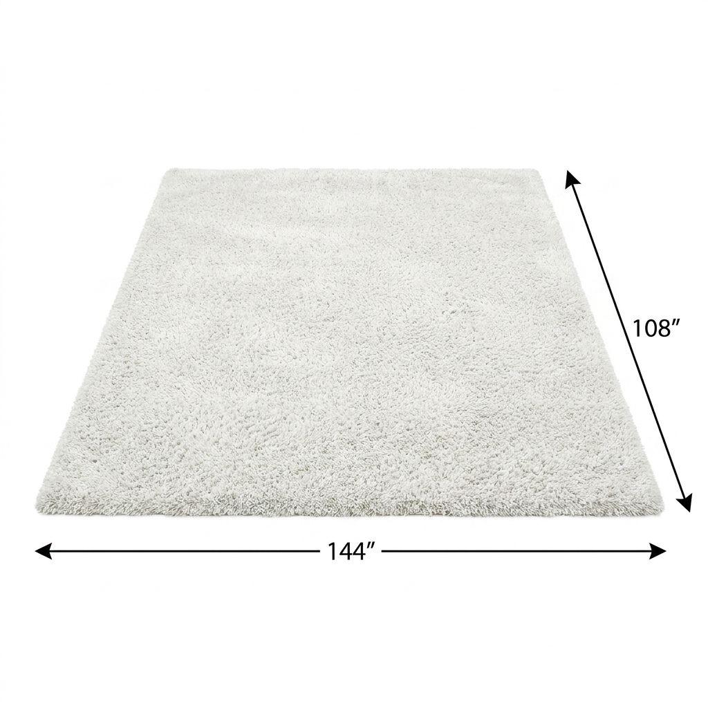 9' X 12' Green And Lime Green Abstract Shag Washable Area Rug With UV Protection - HomeRoots - Flyclothing LLC