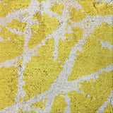 8' X 10' Yellow And Ivory Geometric Shag Washable Area Rug With UV Protection - HomeRoots - Flyclothing LLC