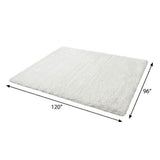 8' X 10' Orange And Peach Abstract Shag Washable Area Rug With UV Protection - HomeRoots - Flyclothing LLC