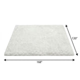10' X 14' Orange And Peach Abstract Shag Washable Area Rug With UV Protection - HomeRoots - Flyclothing LLC
