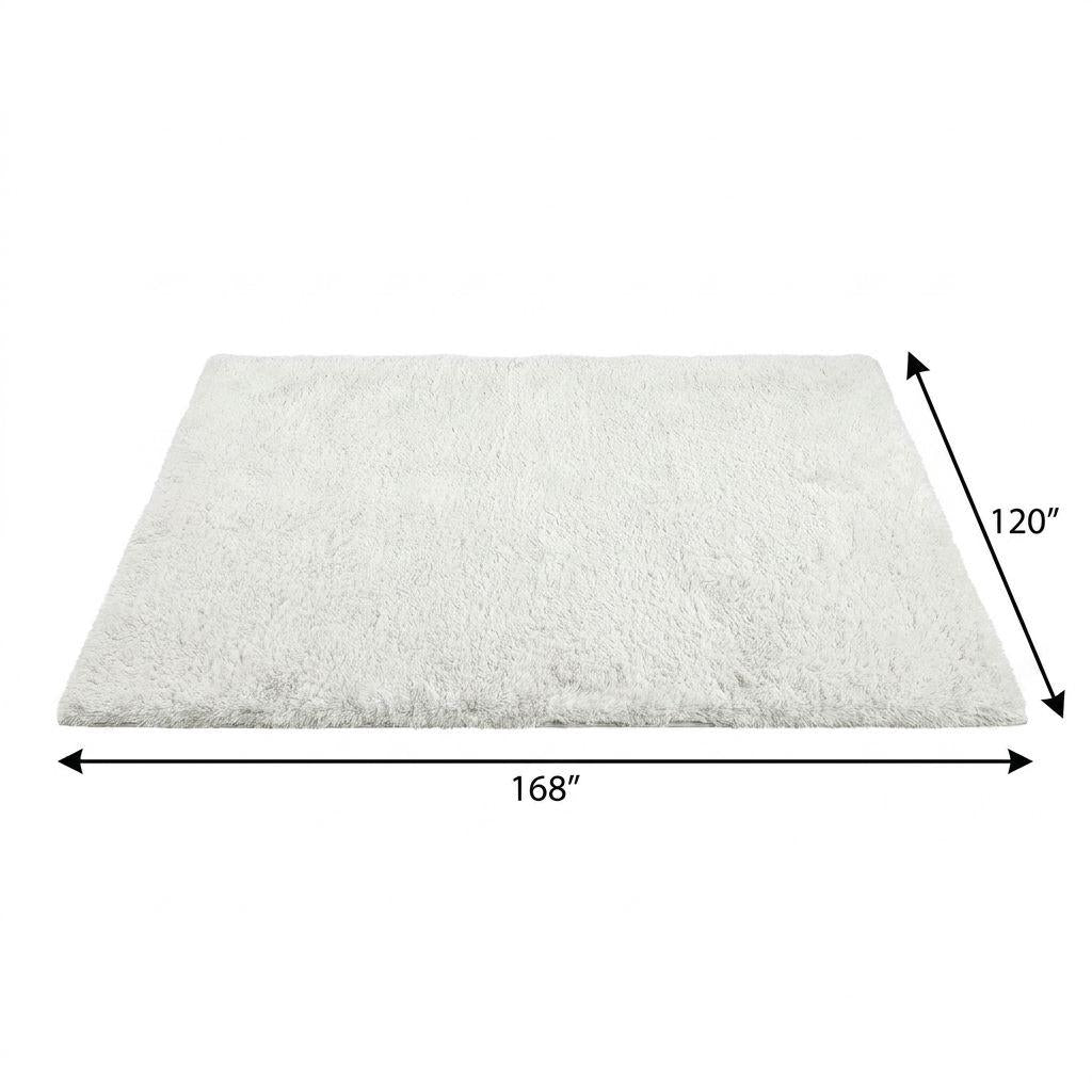 10' X 14' Brown And Beige Abstract Shag Washable Area Rug With UV Protection - HomeRoots - Flyclothing LLC