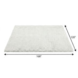 10' X 14' Brown And Beige Abstract Shag Washable Area Rug With UV Protection - HomeRoots - Flyclothing LLC