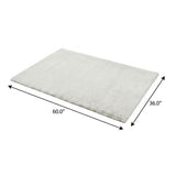 3' X 5' Purple And Green Abstract Shag Washable Area Rug With UV Protection - HomeRoots - Flyclothing LLC
