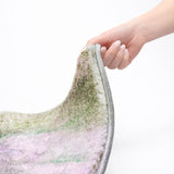 8' X 10' Purple And Green Abstract Shag Washable Area Rug With UV Protection - HomeRoots - Flyclothing LLC