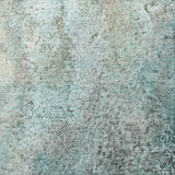 8' Teal And Turquoise Abstract Shag Washable Round Rug With UV Protection - HomeRoots - Flyclothing LLC