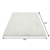 10' X 14' Teal And Turquoise Abstract Shag Washable Area Rug With UV Protection - HomeRoots - Flyclothing LLC