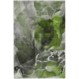 8' X 10' Green And Gray Abstract Shag Washable Area Rug With UV Protection - HomeRoots - Flyclothing LLC