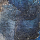 5' X 8' Navy Blue And Brown Abstract Shag Washable Area Rug With UV Protection - HomeRoots - Flyclothing LLC