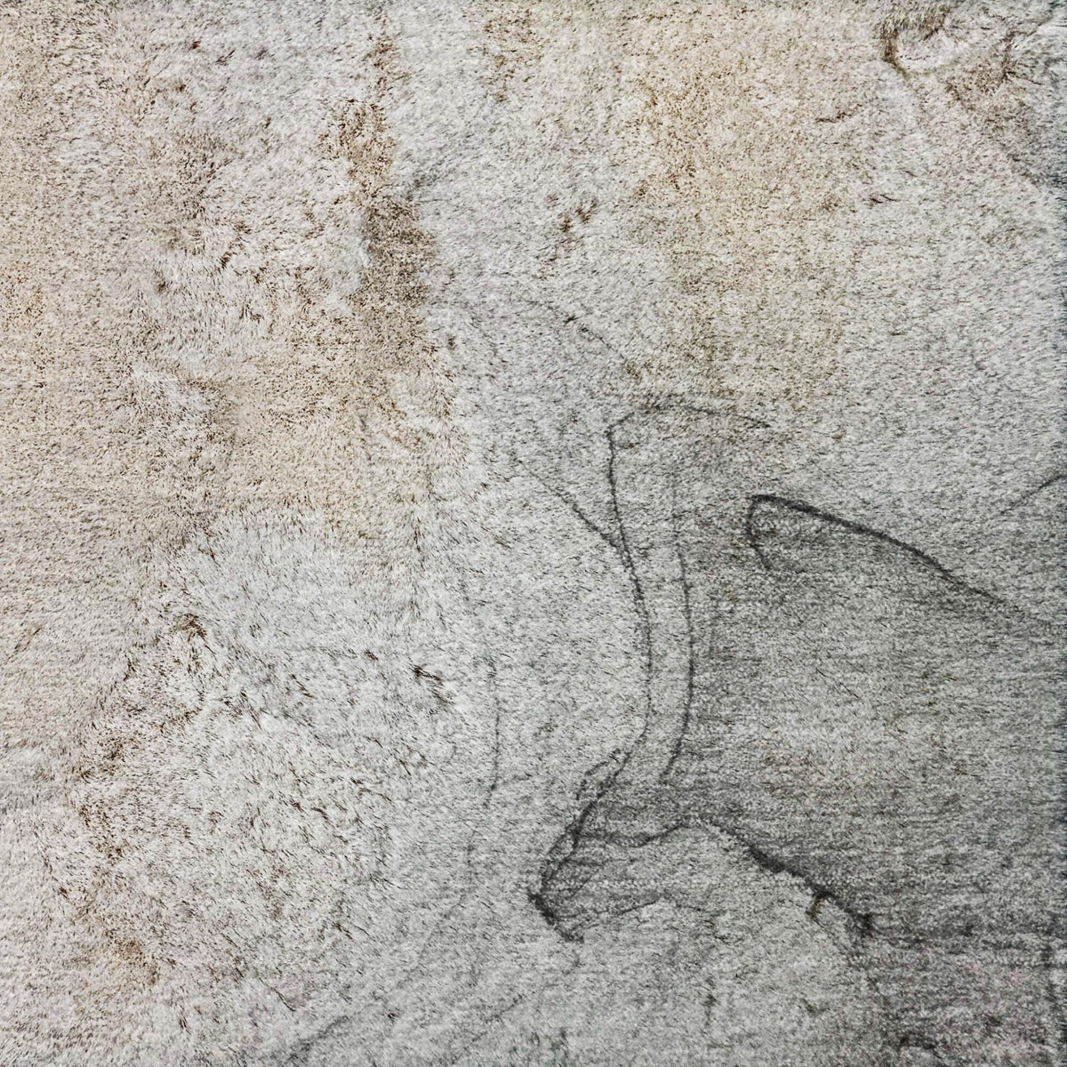 10' X 14' Gray And Charcoal Abstract Shag Washable Area Rug With UV Protection - HomeRoots - Flyclothing LLC