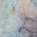 9' X 12' Navy Blue And Blue Abstract Shag Washable Area Rug With UV Protection - HomeRoots - Flyclothing LLC
