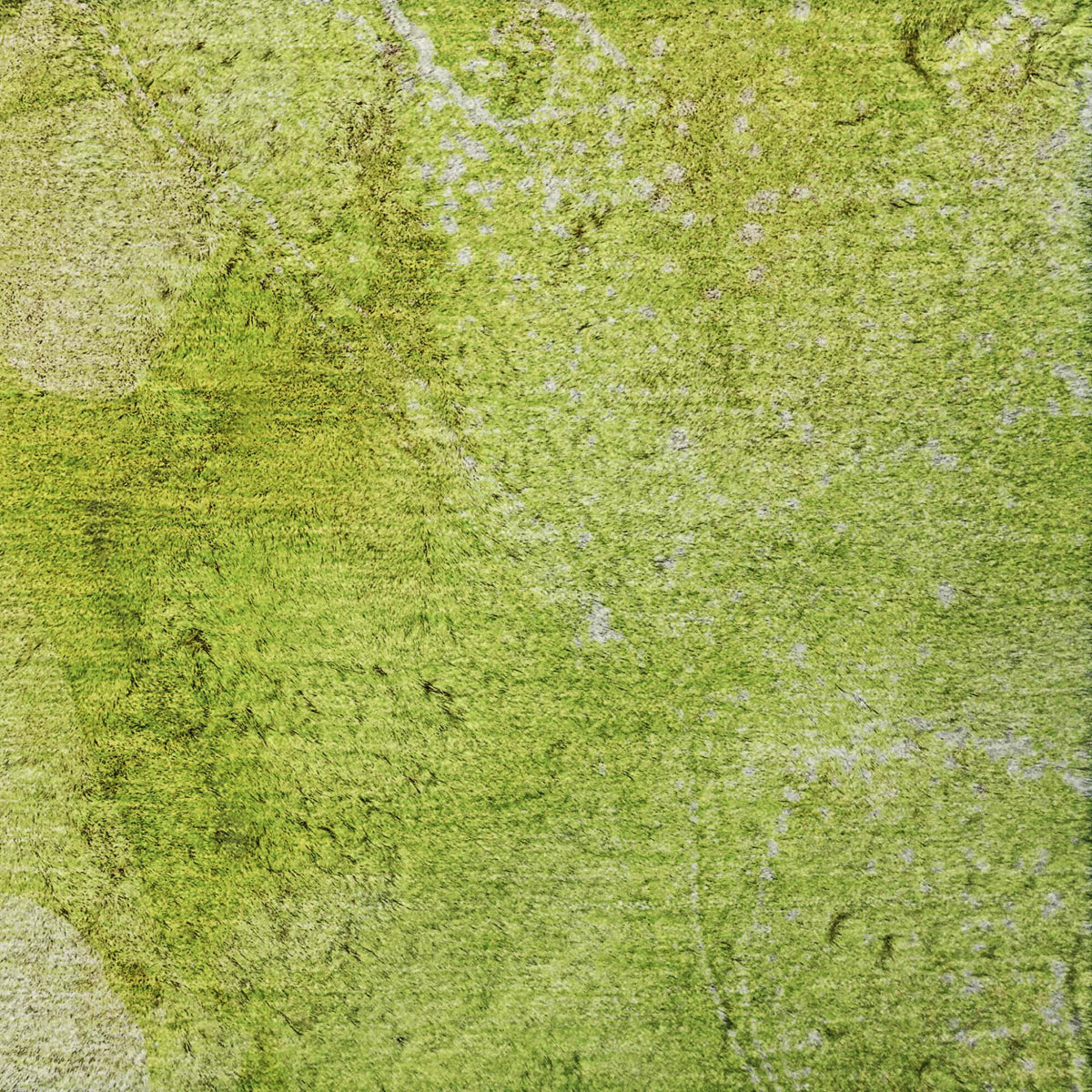 8' X 10' Green And Lime Green Abstract Shag Washable Area Rug With UV Protection - HomeRoots - Flyclothing LLC