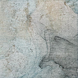 10' X 14' Teal And Gray Abstract Shag Washable Area Rug With UV Protection - HomeRoots - Flyclothing LLC