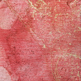 8' Pink And Blush Abstract Shag Washable Round Rug With UV Protection - HomeRoots - Flyclothing LLC