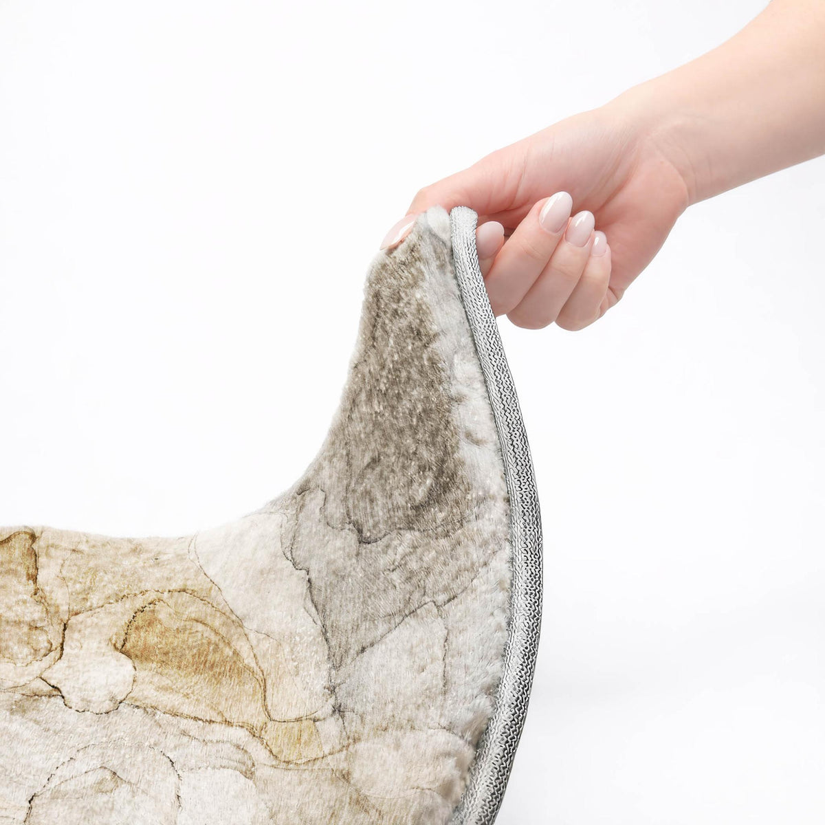 8' X 10' Beige And Taupe Abstract Shag Washable Area Rug With UV Protection - HomeRoots - Flyclothing LLC